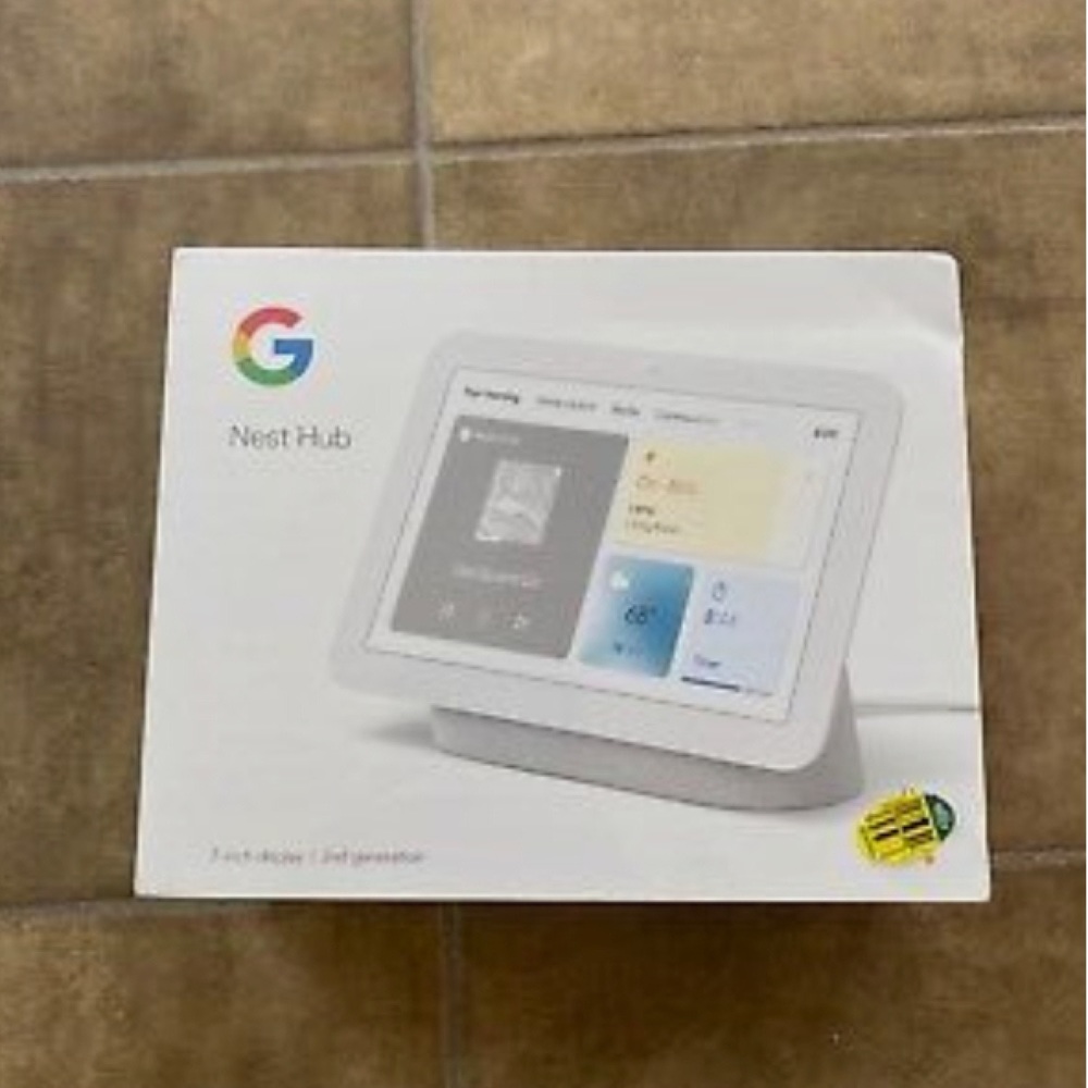 Google Nest Hub BRAND NEW IN SEALED BOX